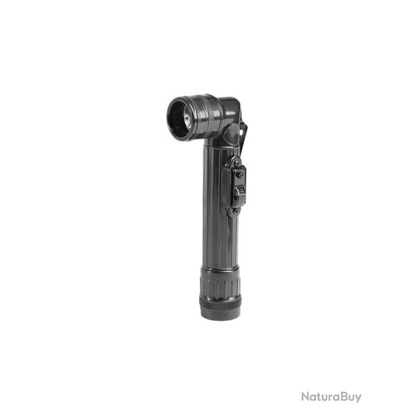 Lampe torche coud�e � LED type US Mil-Tec 16 cm sur 2 piles AA - Noir