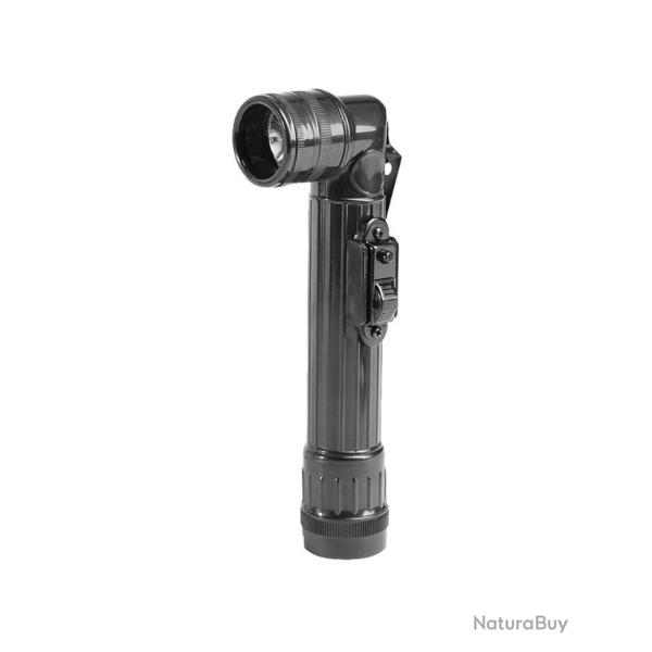 Lampe torche coud�e � LED type US Mil-Tec 17 cm sur 2 piles C - Noir