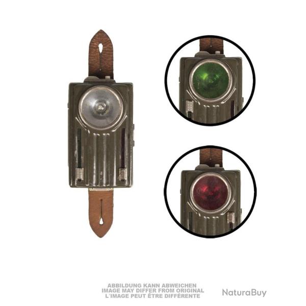 Lampe torche de l'arm�e polonaise � trois filtres avec patte - Autre