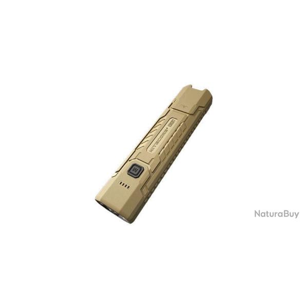Lampe torche Nitecore EDC07 1 500 lumens port�e 132 m - Sable