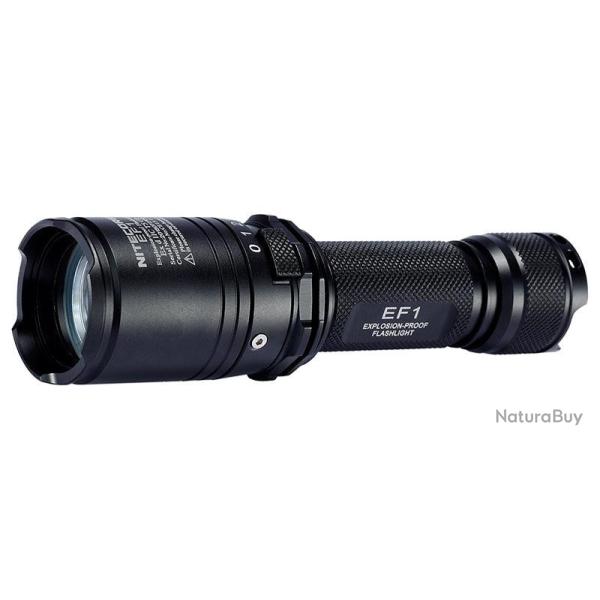 Lampe torche Nitecore EF1 830 lumens port�e 270 m �tanche IP54 - Noir