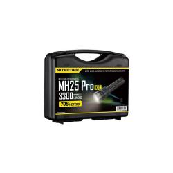 Lampe torche Nitecore MH25 Pro en kit 3 300 lumens - Noir