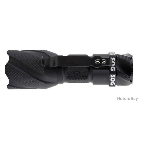 Lampe torche SOG Dark Energy 130 g pour �clairage embarqu� - Noir