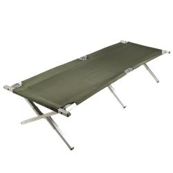Lit picot type US Mil-Tec cadre aluminium 210 x 70 cm - Autre