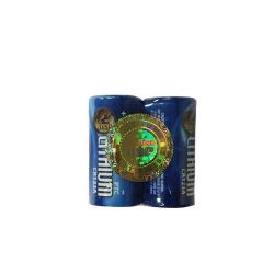Lot de 2 piles lithium CR123A 3 V ASP &agrave; protection PTC - Autre