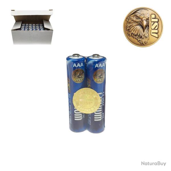 Lot de 500 piles lithium AAA ASP 1,5 V � protection de circuit - Autre