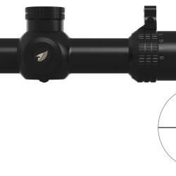 Lunette GPO Spectra 8X 1-8x24 grossissement 1-8 x 24 mm champ - Autre