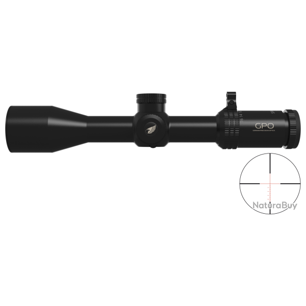 Lunette GPO Spectra 8X 2-16x44 grossissement 2-16 x 44 mm champ 19,4 m - 2,4 m � 100 m�tres - Autre
