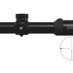 Lunette GPO Tactical 1-8x24 grossissement 1-8 x 24 mm champ - Autre