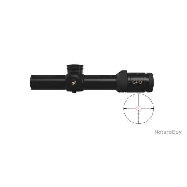Lunette GPO Tactical 1-8x24 grossissement 1-8 x 24 mm champ - Autre