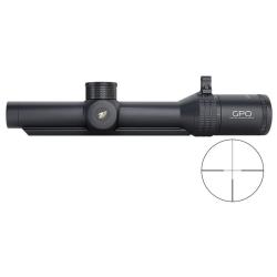 Lunette Rail GPO Spectra 6X 1-6x24 grossissement 1-6 x 24 mm - Autre