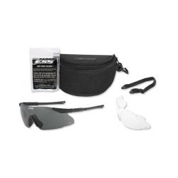 Lunettes balistiques ESS ICE &eacute;crans interchangeables - Noir / Neutre / Fum&eacute;