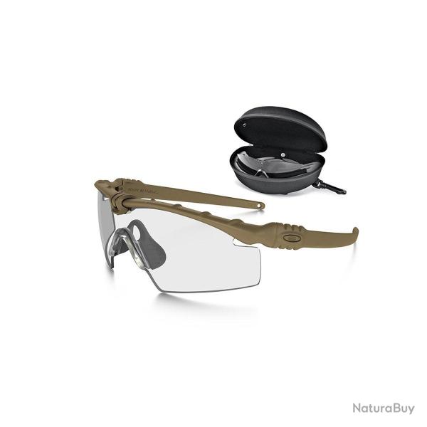 Lunettes balistiques Oakley SI M-Frame - Coyote / 2 �crans (gris, clair)