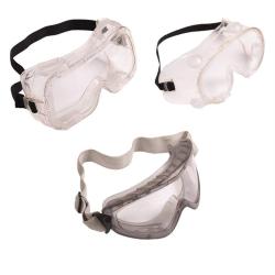 Lunettes de protection de la Bundeswehr &agrave; verres d'occasion, lot de 10 - Rouge