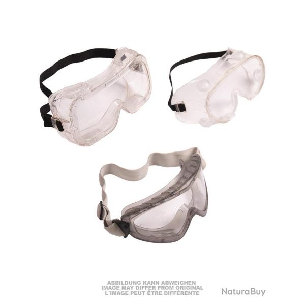 Lunettes de protection de la Bundeswehr � verres d'occasion, lot de 10 - Rouge