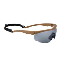 Lunettes de protection Swiss Eye Blackhawk monture nylon - Coyote