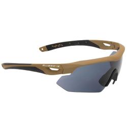 Lunettes de protection Swiss Eye Nighthawk polycarbonate - Coyote