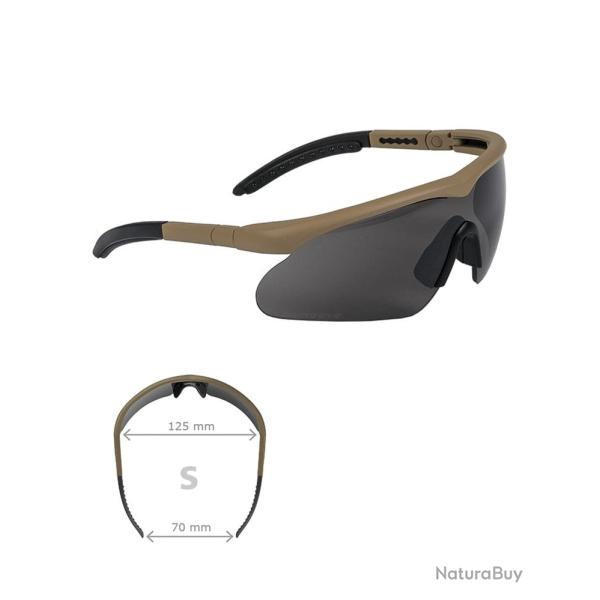 Lunettes de protection Swiss Eye Raptor petite - Coyote
