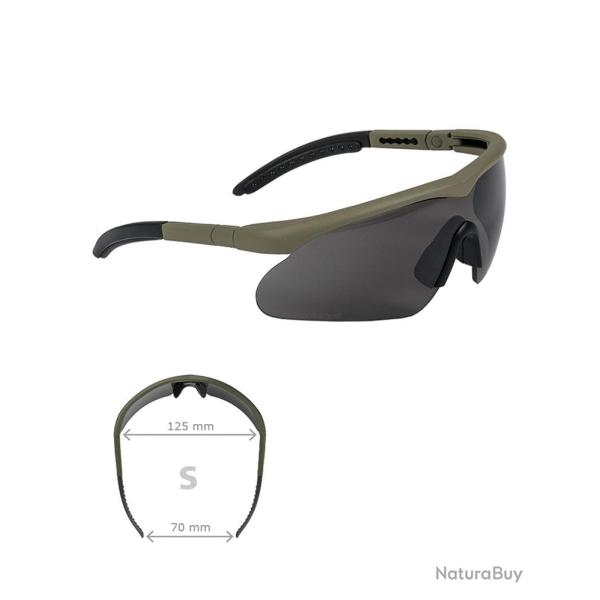 Lunettes de protection Swiss Eye Raptor petite - Vert Olive