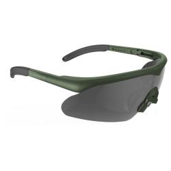 Lunettes de protection Swiss Eye Raptor Pro EN 166 FTNK - Vert olive