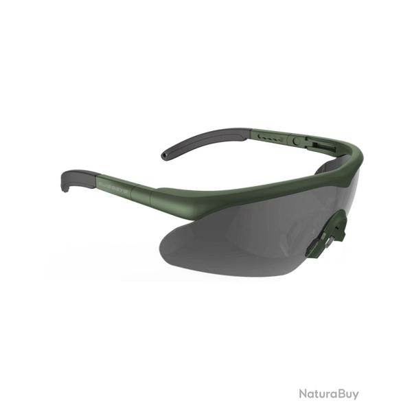 Lunettes de protection Swiss Eye Raptor Pro EN 166 FTNK - Vert olive