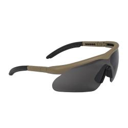 Lunettes de protection Swiss Eye Raptor taille moyenne - Coyote