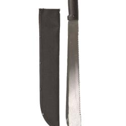 Machette &agrave; dos scie Mil-Tec en acier au carbone lame 46 cm - Autre