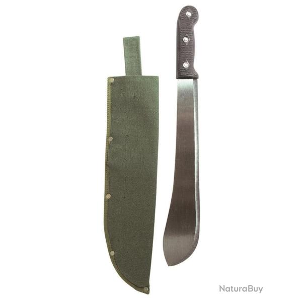 Machette bolo 15 pouces Mil-Tec en acier lame 36,5 cm 380 g - Autre