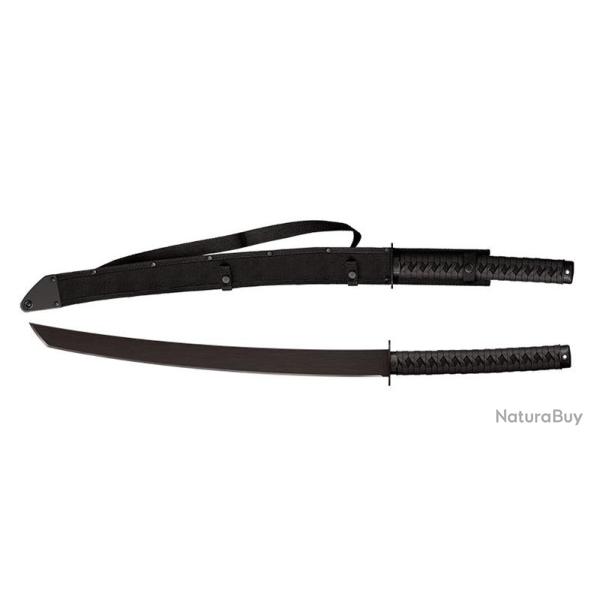 Machette Cold Steel Tactical Katana Machete acier 65Mn - Noir