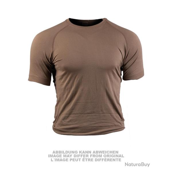 Maillot de corps technique Bundeswehr en polyamide-polypropyl�ne d'occasion - Marron