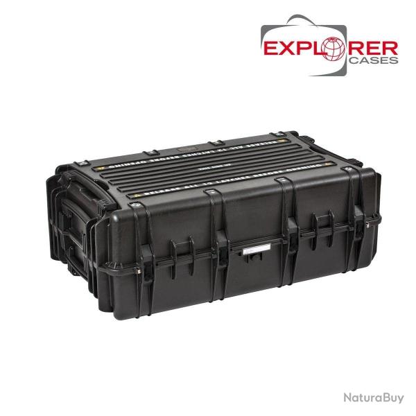 Mallette pour arme Explorer Cases 10840 �tanche mousses - Noir