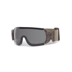 Masque balistique ESS Jumpmaster a&eacute;roport&eacute; &eacute;cran 2,6 mm norme - Coyote / Fum&eacute;