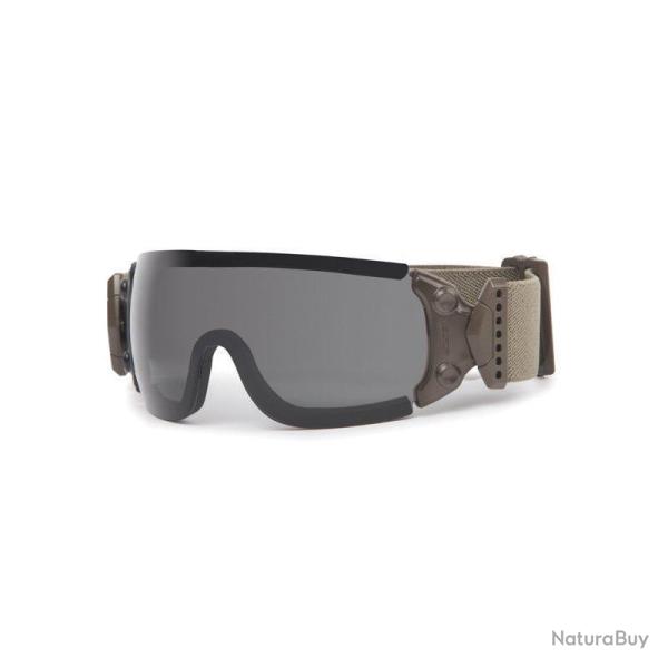 Masque balistique ESS Jumpmaster a�roport� �cran 2,6 mm norme - Coyote / Fum�