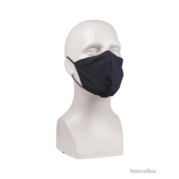 Masque de bouche et de nez Mil-Tec en polyester extensible - Noir