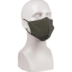 Masque de bouche et de nez Mil-Tec en polyester extensible - Vert olive