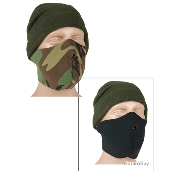 Masque de protection facial Mil-Tec en n�opr�ne 2 mm - Woodland