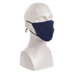Masque facial Mil-Tec en ripstop polycoton avec barrette - Bleu marine