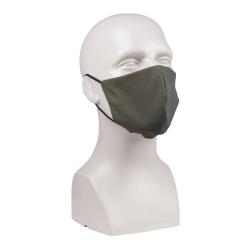 Masque facial Mil-Tec en ripstop polycoton avec barrette - Vert olive