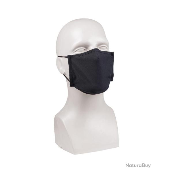 Masque facial Mil-Tec Square-Shape en polyester �lasthanne - Noir