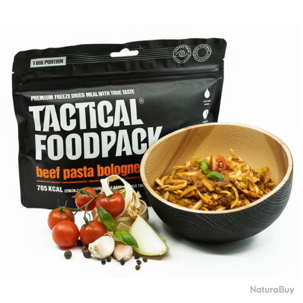 Maxi ration de survie Tactical Foodpack P�tes � la bolognaise