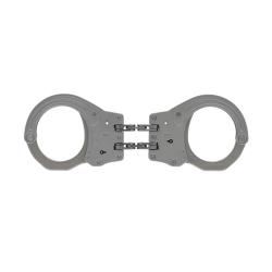 Menottes &agrave; charni&egrave;re Sentry ASP acier inoxydable 231 x 79 mm - Autre