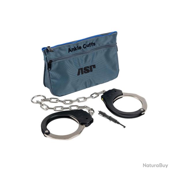 Menottes de cheville ASP Ultra Plus acier � un cran cha�ne - Autre