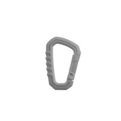 Mini mousqueton ASP Carabiner en polym&egrave;re - Gris