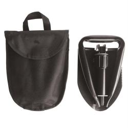 Mini pelle pliable Mil-Tec en acier au carbone 740 g - Noir