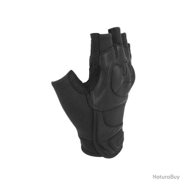 Mitaines tactiques Kinetixx X-Ra en cuir digital � protection - Noir / M