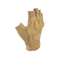 Mitaines tactiques Kinetixx X-Ra en cuir digital &agrave; protection - Coyote / 3XL