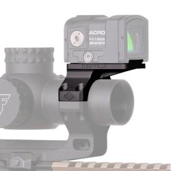 Montage d&eacute;port&eacute; Reptilia ROF-90 pour Aimpoint ACRO et Steiner MPS corps 30 mm - Noir