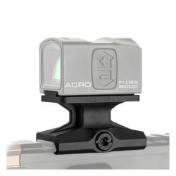 Montage pour viseur Reptilia Dot Mount hauteur 39 mm co-t&eacute;moin pour Aimpoint ACRO - Noir
