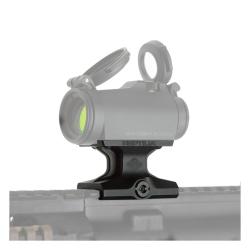 Montage pour viseur Reptilia Dot Mount hauteur 39 mm co-t&eacute;moin pour Aimpoint Micro - Noir