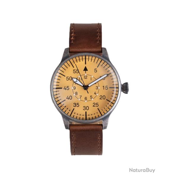 Montre d'aviateur Mil-Tec Quartz Vintage bracelet cuir - Autre